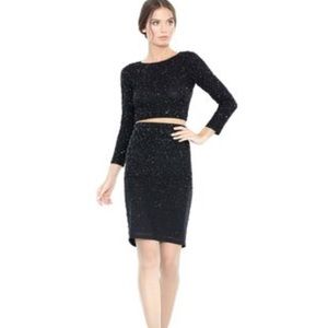 Alice + Olivia Sequins Two Piece